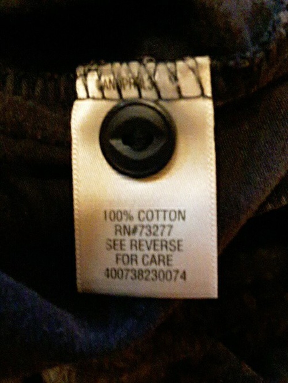 Men's Sonoma Blue And Gray Print Polo, Sz M - Picture 3 of 6